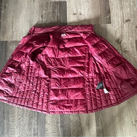 32 Degrees Heat Down/ Puffer Jacket Maroon Size Large - Picture 6 of 16